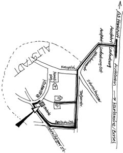 Lageplan der Galerie